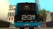 Linea 23 Todo Bus Agrale MT17 LE Rio Grande Interno 607 Euro V V2